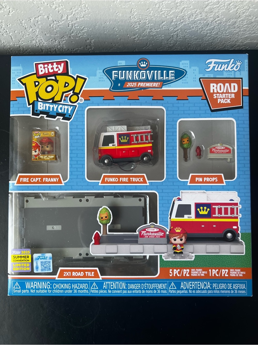 Funko Bitty Pop! Bitty City Funkoville Road Starter Pack - 2025 Limited Edition